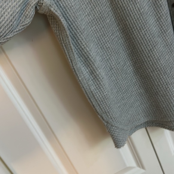 Aerie LumberJane Waffle Top medium heather grey - Picture 12 of 13